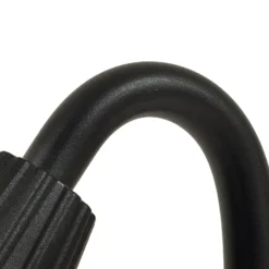 Bolardo luminoso Lindby Sorvete, negro, metal, 3 luces, 83 cm