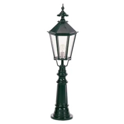 Bolardo luminoso Liverpool clásico, negro