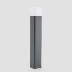 Bolardo luminoso Lucande Obuna, altura 80 cm