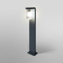 Bolardo luminoso OSRAM ENDURA CLASSIC CASCADE 80 cm gris oscuro/transparente