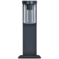 Bolardo luminoso OSRAM ENDURA CLASSIC CASCADE 50 cm gris oscuro/transparente