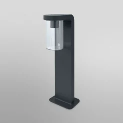 Bolardo luminoso OSRAM ENDURA CLASSIC CASCADE 50 cm gris oscuro/transparente