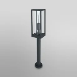 Bolardo luminoso OSRAM ENDURA CLASSIC FRAME, gris oscuro, 60 cm IP44