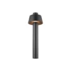 Bolardo luminoso SLV Photoni 75, negro, de aluminio, altura 75 cm