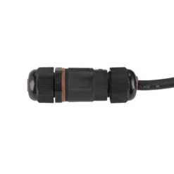 Bolardo luminoso SLV Photoni 75, negro, de aluminio, altura 75 cm