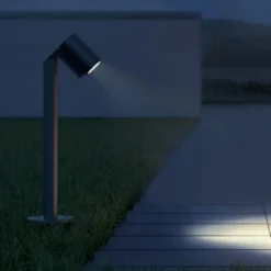 Bolardo luminoso STEINEL SPOT WAY, color antracita, IP44, orientable