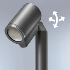 Bolardo luminoso STEINEL SPOT WAY, color antracita, IP44, orientable