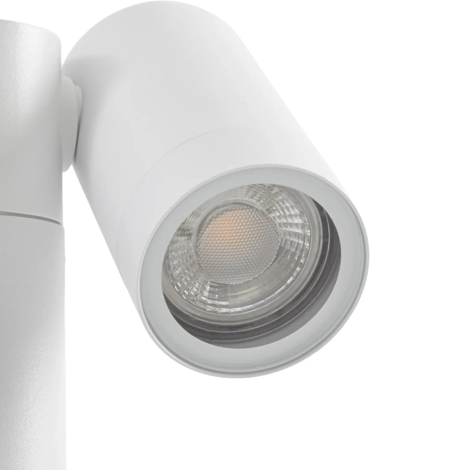 Bolardo luminoso Tulimar de PRIOS, 2 luces, 60 cm, blanca, IP65