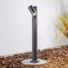 Bolardo luminoso Tulimar de Prios, 1 luz, 60 cm, metal, IP65