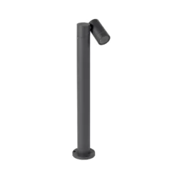 Bolardo luminoso Tulimar de Prios, 1 luz, 60 cm, metal, IP65