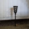 Bolardo solar LED Sinnia con pica de tierra