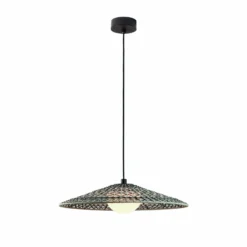 Bover Lámpara colgante exterior LED Nans Balis S/55, marrón/marrón