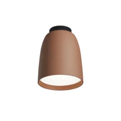 Bover Lámpara de techo para exterior Nut, terracota, aluminio/acero
