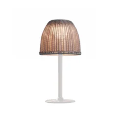 Bover Lámpara sobremuro LED Atticus, altura 40 cm, blanco natural/beige