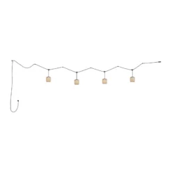 Bover Nans S/16/4L colgante exterior LED, beige