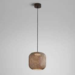 Bover Nans S/31 Lámpara colgante exterior LED, marrón