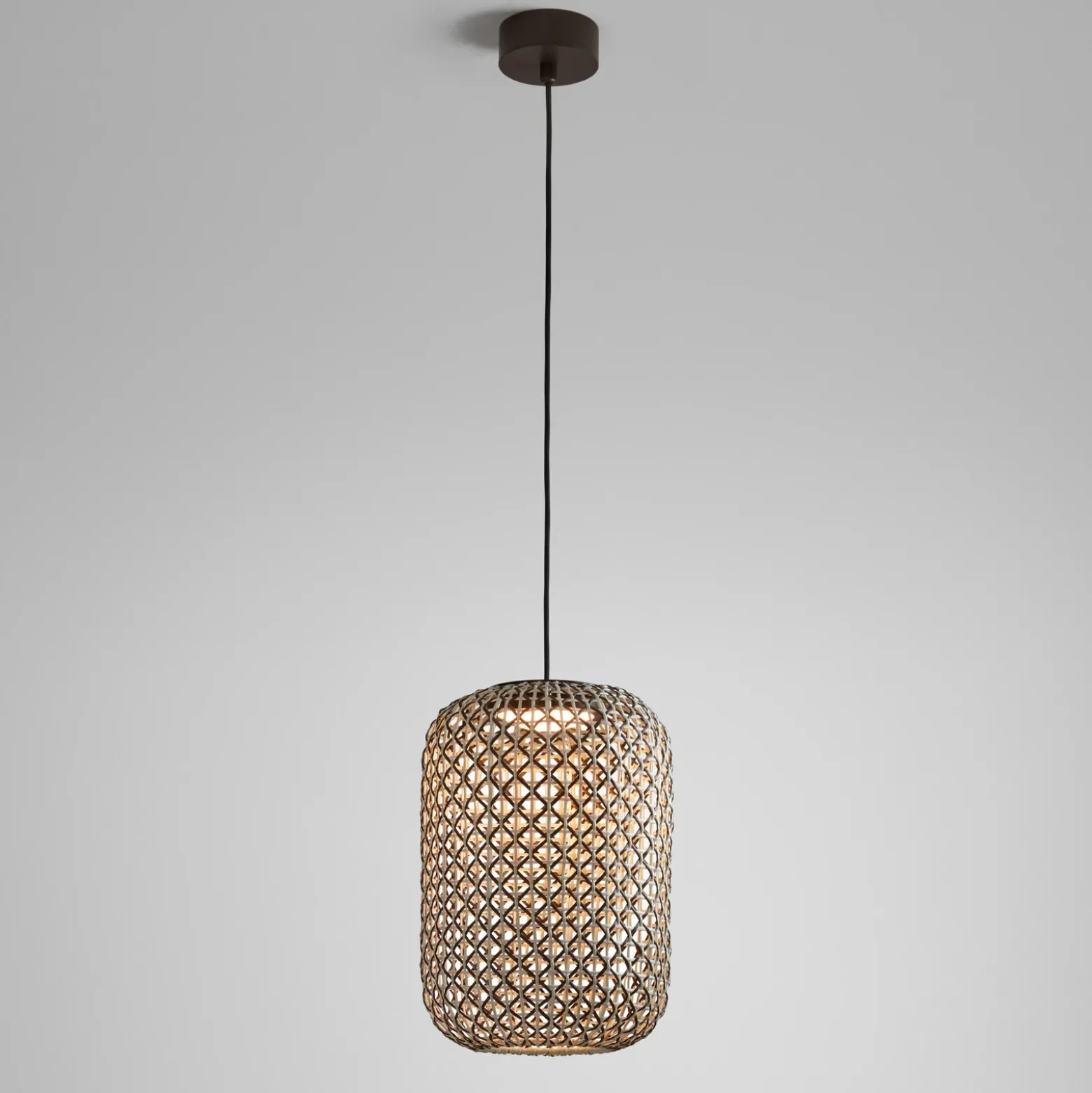 Bover Nans S/31.2 Lámpara colgante exterior LED, marrón
