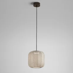 Bover Nans S/31 Lámpara colgante exterior LED, beige