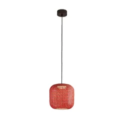 Bover Nans S/31 Lámpara colgante exterior LED, roja