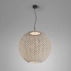 Bover Nans Sphere S/80 Lámpara colgante exterior LED marrón