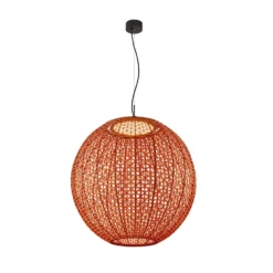 Bover Nans Sphere S/80 lámpara colgante exterior LED rojo