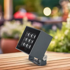 BRUMBERG Blokk Foco LED de superficie para exterior 11x11cm