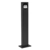 BRUMBERG Quader bolardo LED, grafito, IP54