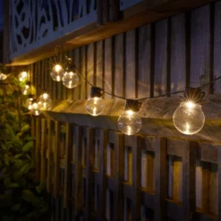 Cadena de luces LED GloBulb, 20 luces, IP44