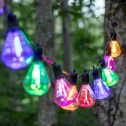 Cadena de luces LED Marcus multi, kit de inicio, 3 m, solar/enchufable