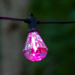 Cadena de luces LED Marcus multi, kit de inicio, 3 m, solar/enchufable