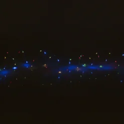 Cadena de luces LED solar Dew Drop, multicolor