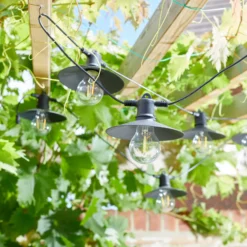 Cadena de luces LED solares Vivo 365, 8 luces IP44