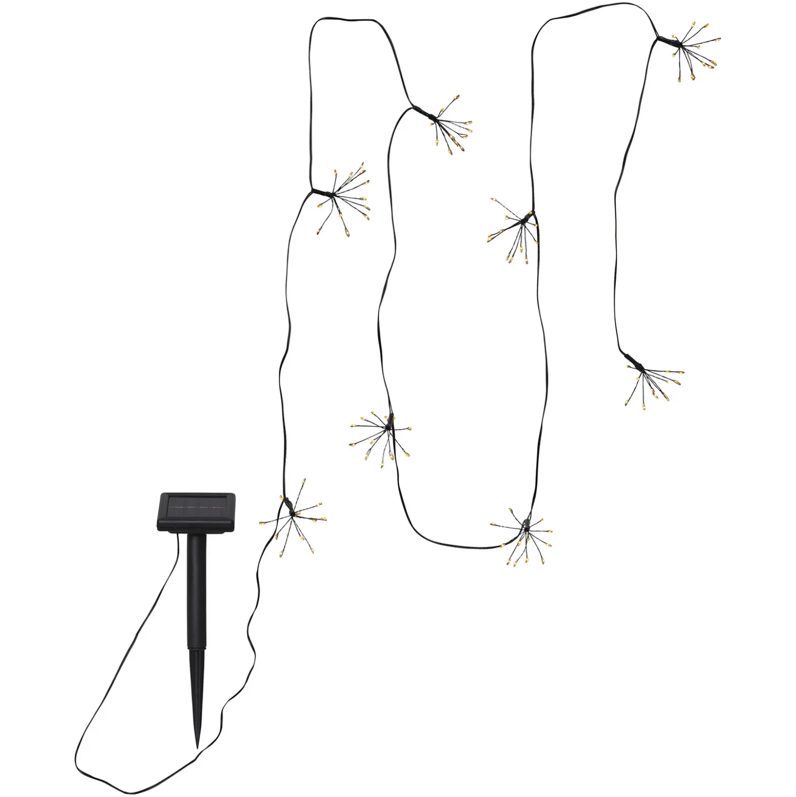 Cadena de luces LED solar Firework