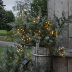 Cadena de luces LED solar Firework