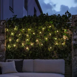 Cadena de luces LED solar Soala de Paulmann, IP44, negra, 30 luces
