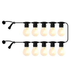 Cadena de luces LED Tobias, extensión, transparente, 10 luces, 4,5 m