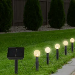 Cadena de luces 36352-20 solar RGBW IP44, 20 luces