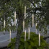 Cadena LED solar Bubbly 10 luces blanco cálido