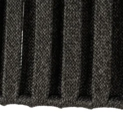 Calefactor colgante Lucande Pyravo, negro, aluminio, Ø 60 cm