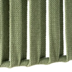 Calentador colgante Lucande Pyravo, verde, aluminio, Ø 60 cm