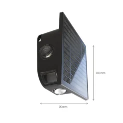 Calex Aplique LED para exterior Altamura, indirecto, negro