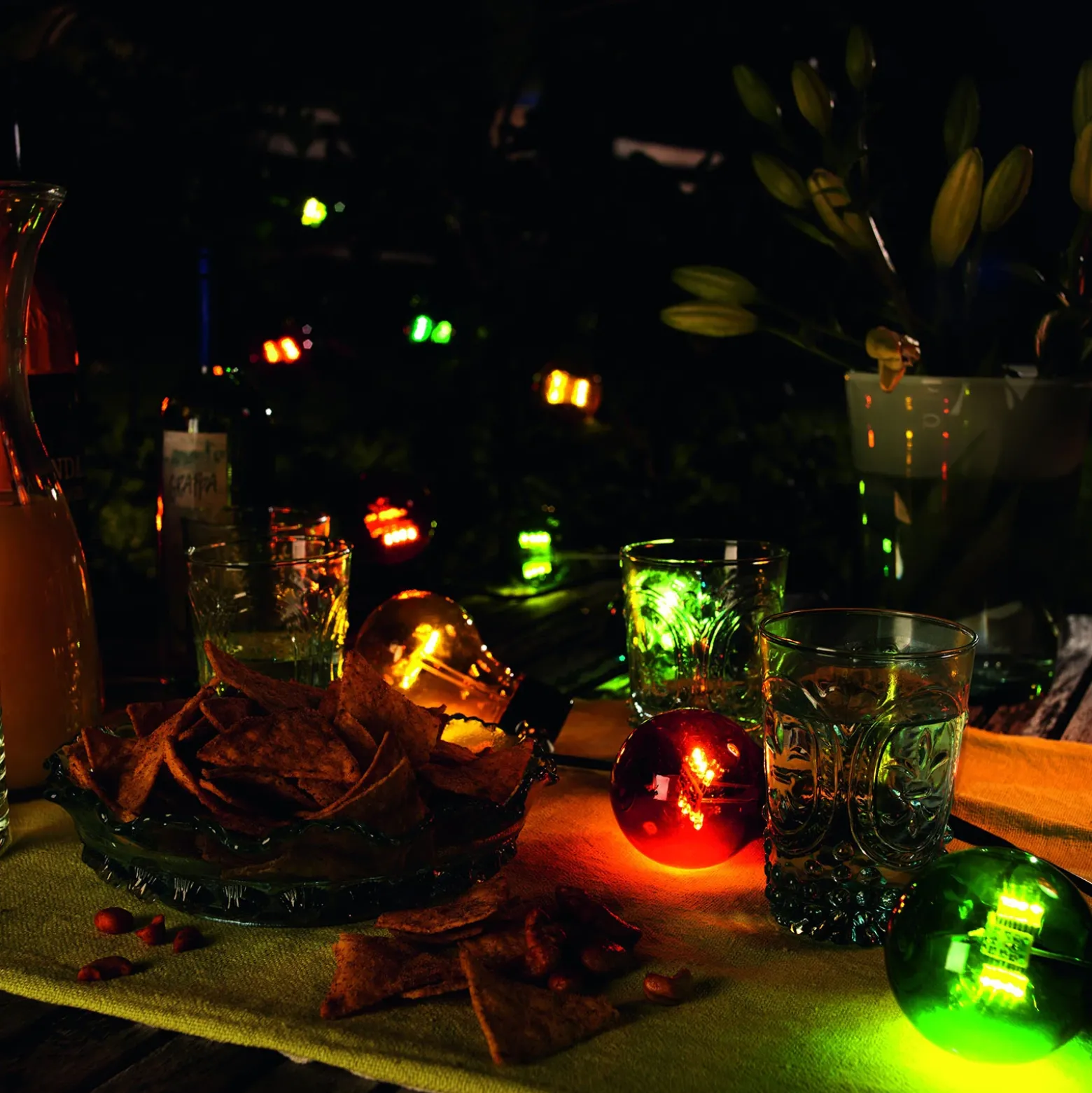 Cerveza jardín de hadas luces 10 bombillas convencionales LED