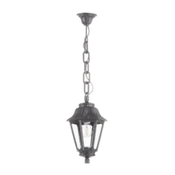 Colgante LED Sichem Anna 6W 2.700K negro/claro