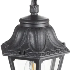 Colgante LED Sichem Anna 6W 2.700K negro/claro