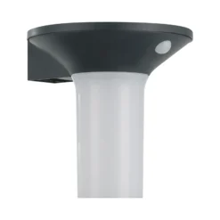 Corbezzola Aplique LED para exterior, negro, sensor