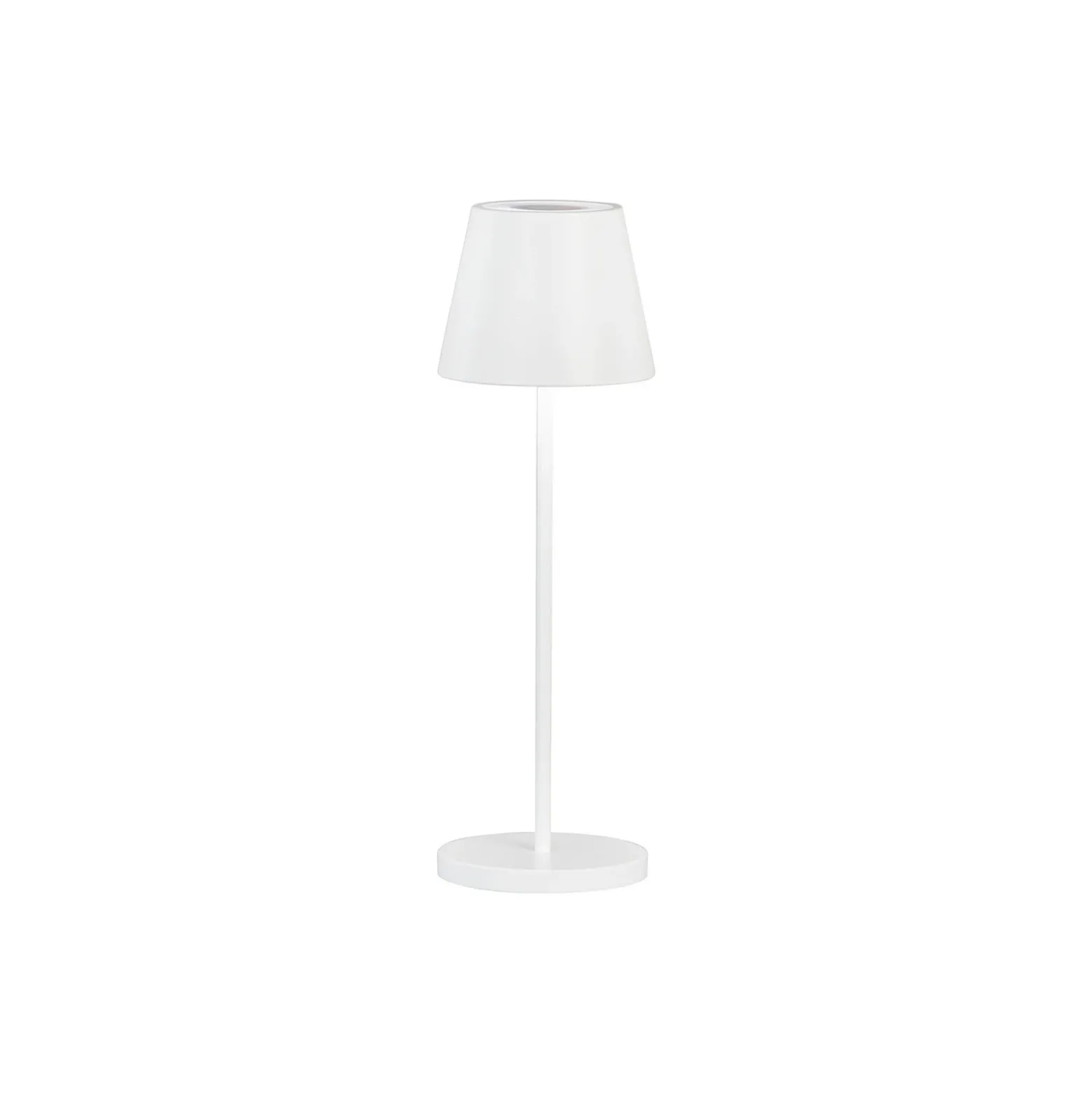 De mesa LED Cosenza 2.0 alto 34cm blanco arena