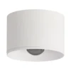 Downlight LED para exteriores S132, Ø 8 cm, blanco arena