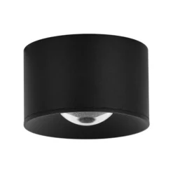 Downlight LED para exteriores S133 Ø 6,5 cm, negro arena