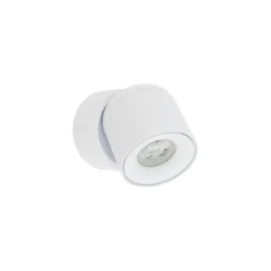 Downlight Oscar, blanco, aluminio, altura 13,5 cm, GU10