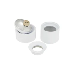 Downlight Oscar, blanco, aluminio, altura 13,5 cm, GU10